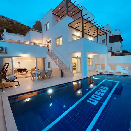 Βίλα Eason & House 350m2 Full Sea View With Private Infinity Pool *