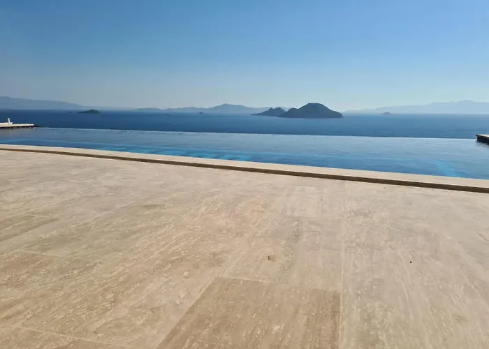 Eason & House 350m2 Full Sea View With Private Infinity Pool Vila Bodrum