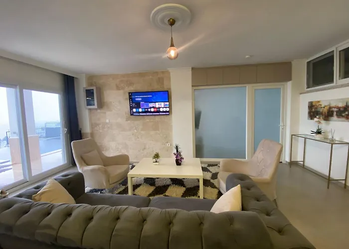 Vila Eason & House 350m2 Full Sea View With Private Infinity Pool Bodrum