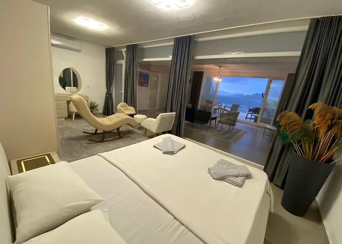 Villa Eason & House 350m2 Full Sea View With Private Infinity Pool Bodrum